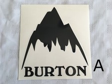 Various Burton Snowboard Decal Stickers - Large Selection (11 Variants)