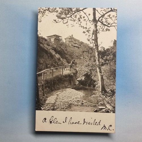 Groudle glen postcard - postcard, 1904