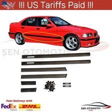 Body Side Molding Trim, Door Molding Trim for BMW E36 M3 Sedan 4DR, 1994–1998