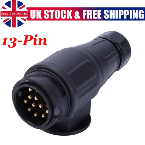 Pin trailer caravan plug - 13,