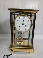 French Four Clock Glass