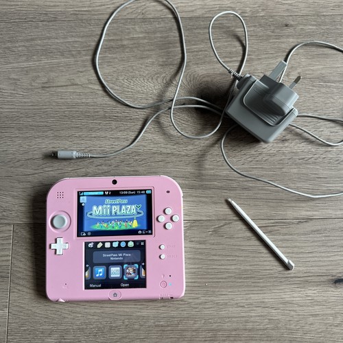 Nintendo 2ds pink - nintendo, pink/white