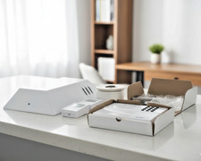 GET Burglar Alarm System – Control Box, PIRs, Bell Box, Cable Reel, New in Box