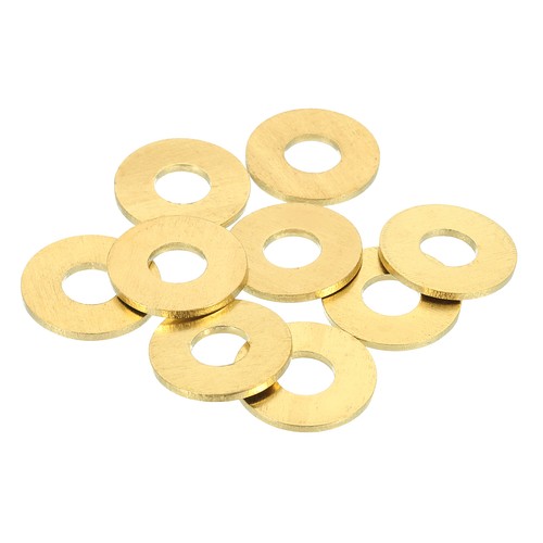 9pcs brass flat - brass, 8