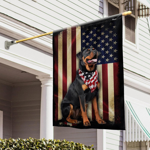 Flags rottweiler american - flags-rottweiler,