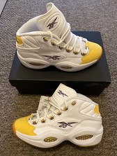 REEBOK QUESTION MID WHITE MENS
