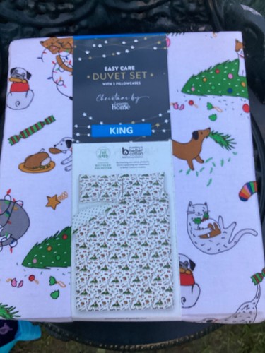 Christmas pets duvet - , cover