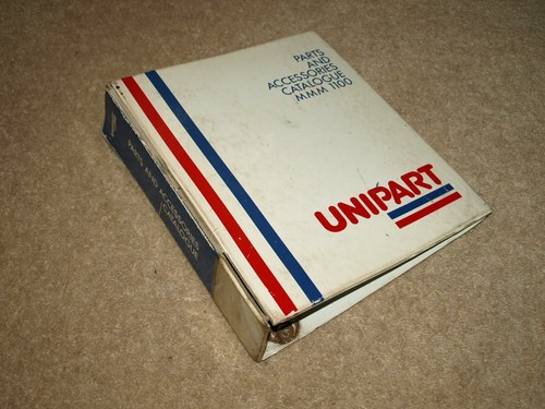 Genuine unipart catalogue ring - unipart,
