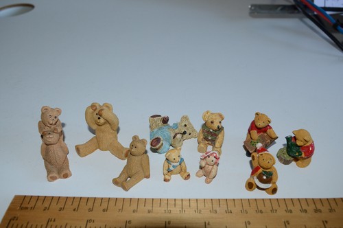 Mini teddy ornaments set of - ornaments,,