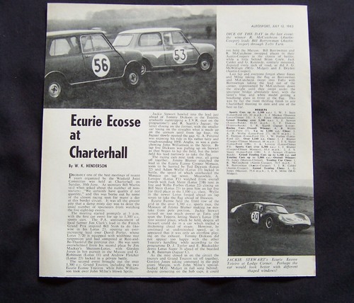 Ecurie ecosse tojeiro - ecosse,