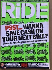 Ride Magazine - April 2002 - Fazer 600, Aprilia Atlantic 500, VFR, TDM, ZX-9R