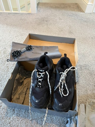 Balenciaga triple black - s,