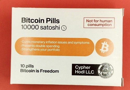 Bitcoin timelocked pills - timelocked, 10