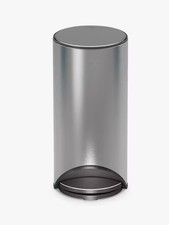 Joseph Joseph Arc 30L Pedal Bin with Liner Pocket - Silver (Dirty/Damaged) B+