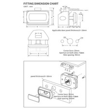 For Swift Motorhome Lock Catch Mechanism for Easy Installation and Security