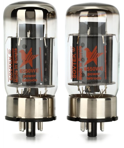 Sovtek 6550we power tubes - tubes,