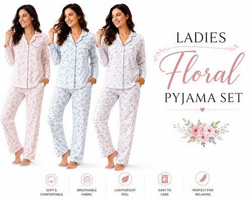 Womens floral polycotton - womens,