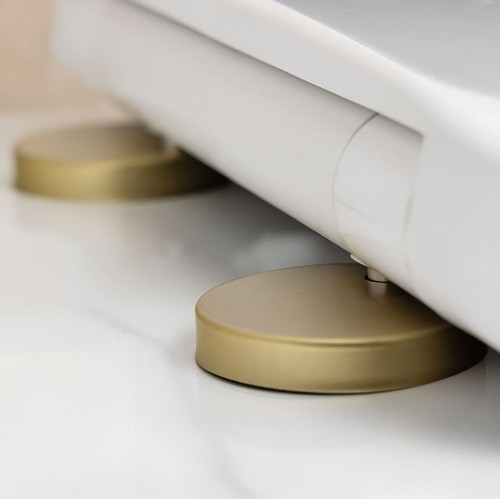 Toilet seat cover cap plates - toilet, 2