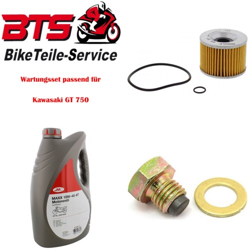 Set oil filter drain plug - set, 4l