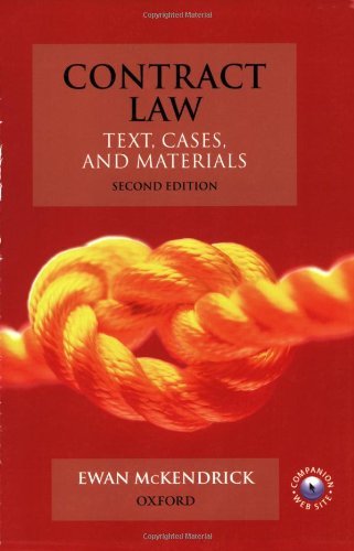 Contract law text - contract, &