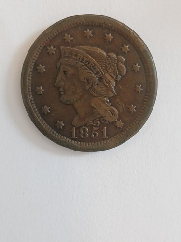 Usa 1851 braided hair - braided, liberty