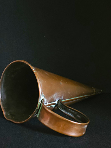 Antique 19thc copper conical - antique,