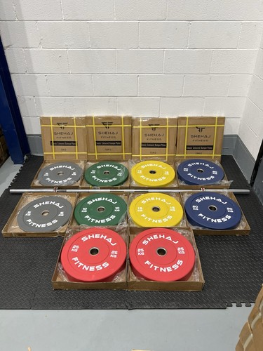 150kg 7ft 20kg barbell set - +7ft,