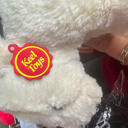 Keel toys retired white plush - keel,