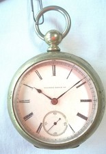 Good Illinois 18s Key-wind Pocket Watch 424450 (1882) – Working Order