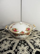 Royal Albert Old Country Roses, Soup Tureen With Lid