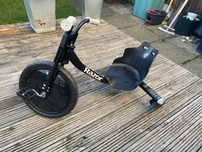 Razor Rip Riders Light Up Trikes 360 Degree Spin Bike Black