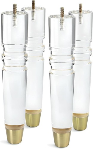 Inch acrylic furniture legs - acrylic,
