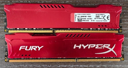 Kingston hyperx fury - fury, 16gb