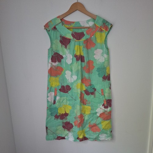 100 linen dress - dress, 10