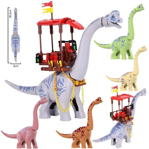 Moc jurassic dinosaurs - dinosaurs, world