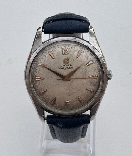 Vintage 1950s cyma - 1950s, navy