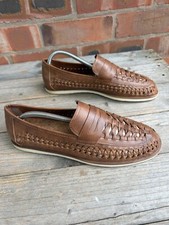 mens NEXT woven loafers - size