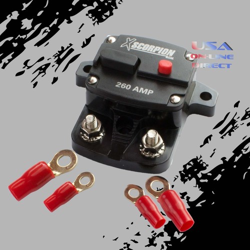 260 amp line power marine - amp, in-line
