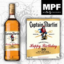 Personalised Birthday Captain