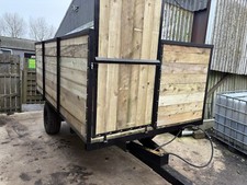 6 Ton Front Ramp Muck Trailer 