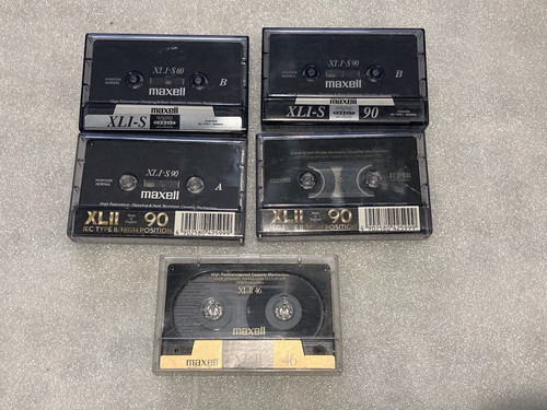 Bundle job lot x maxell - job,