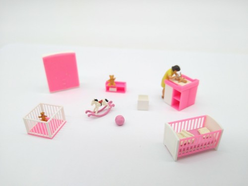 Preiser figures nursery - nursery, scene