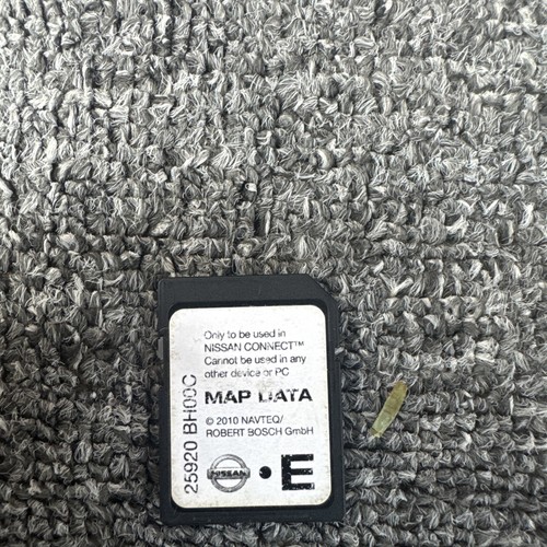 Nissan connect sat nav card - nissan,