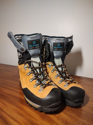 Scarpa mont blanc pro gtx - blanc,