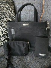 Liz Claiborne Black Mesh