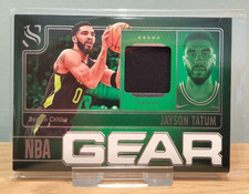 2024-25 Panini Silhouette Jayson Tatum #NG-TAT NBA Gear Game-Used Patch