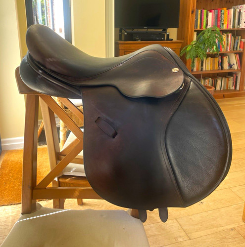 Brown adam ellis jump saddle - adam,