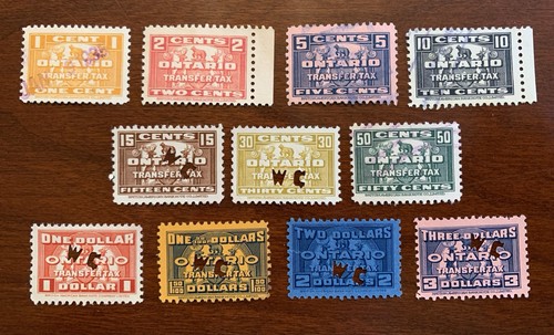Canada 1935 ontario stock - 1935,