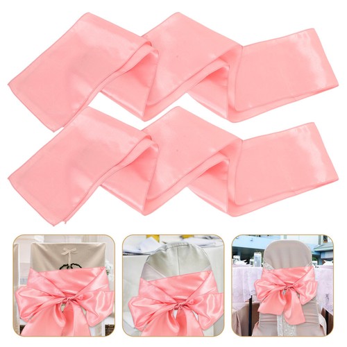 Rose gold satin - rose, sashes