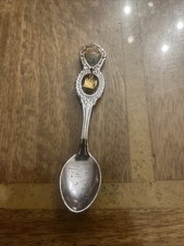 Souvenir Teaspoon Nevada. Lake Tahoe. Swinging One Armed Bandit.